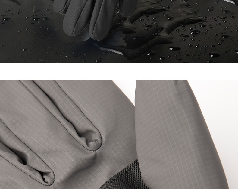 boy Boy Cycling Men Fleece Lined Thickened Warm Women Windproof Touchscreen Winter Electric Bike Gloves_voghion.com