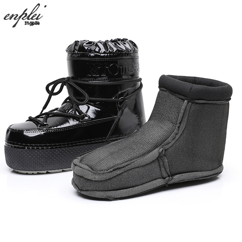 Zees Y024 Cross-Border Export To Europe, America, And Russia 2025 New Winter Moon Mid-Calf Waterproof Women's Space Boots_voghion.com