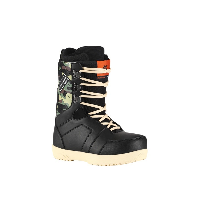 Zees CHANRICH Snowboardlaarzen Traditionele veterschoenen Antislip Warm Schokabsorptie Heren en Dames Waterdicht Trendy_voghion.com