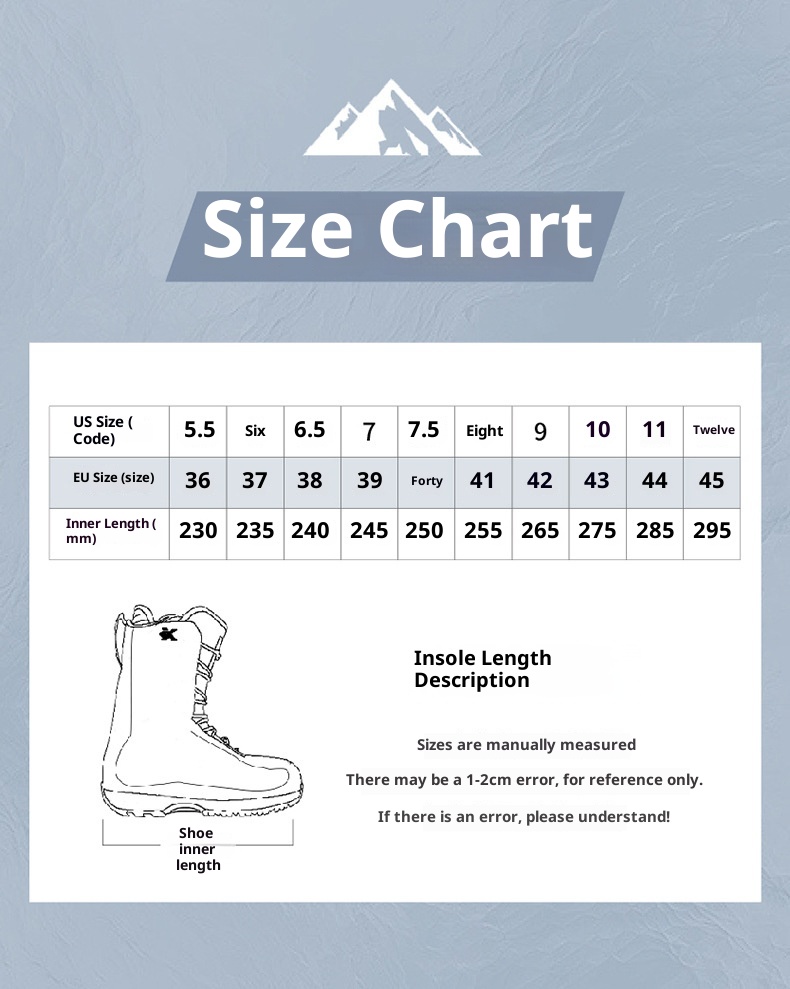 Zees Adult Snowboard BOA Staaldraad Gesp Snel Draagbare Schoenen Heren en Dames Ski-uitrusting Warme Antislip Sneeuwlaarzen_voghion.com