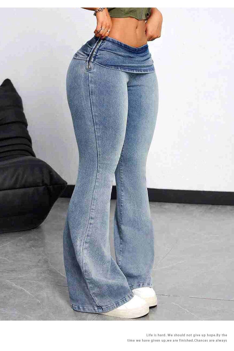 ChicShe Cross-Border European And American Sexy Peach Butt Jeans For Women, Tight Elastic Long Pants, Slimming Hip-Lifting_voghion.com