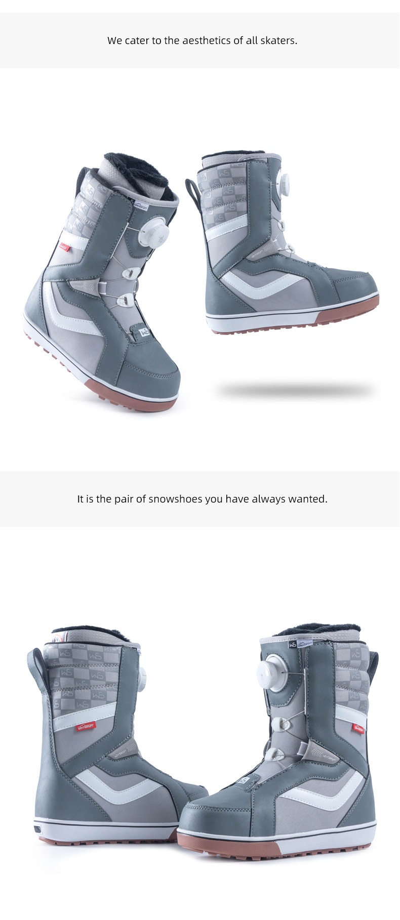 Zees Clearance WS Boots Freestyle Carving Snowboard Skiausrüstung Schneeschuhe_voghion.com