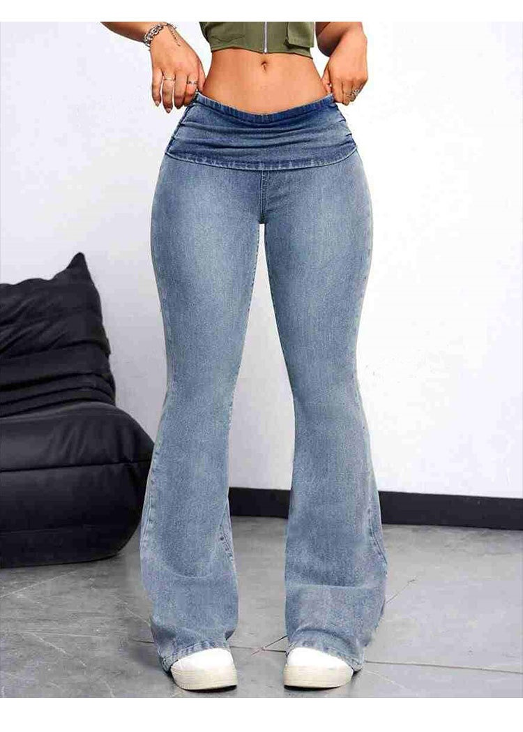 ChicShe Cross-Border European And American Sexy Peach Butt Jeans For Women, Tight Elastic Long Pants, Slimming Hip-Lifting_voghion.com