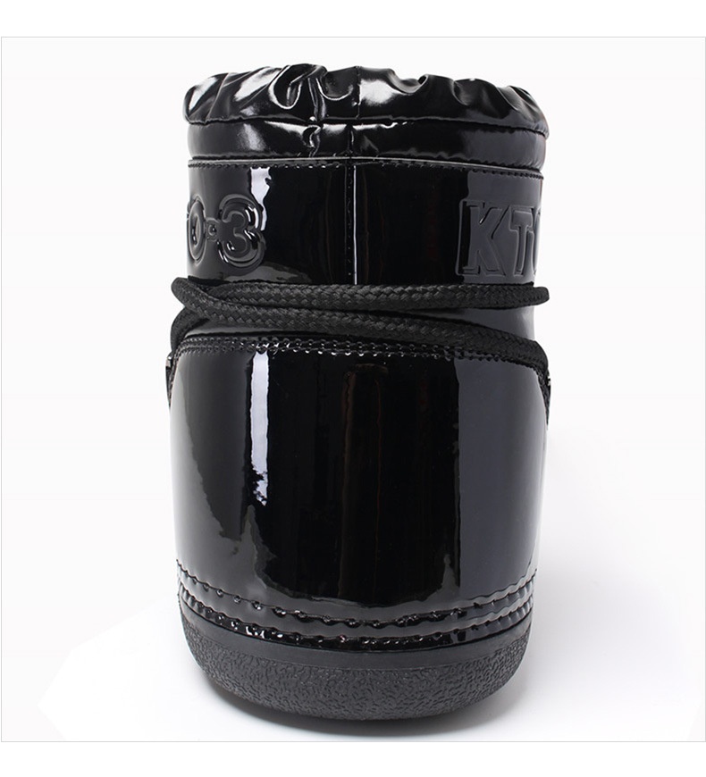 Zees Y032 Ciepłe śniegowe buty damskie 2025 Nowe zimowe damskie buty Moon z cienką podeszwą do połowy łydki, wodoodporne_voghion.com