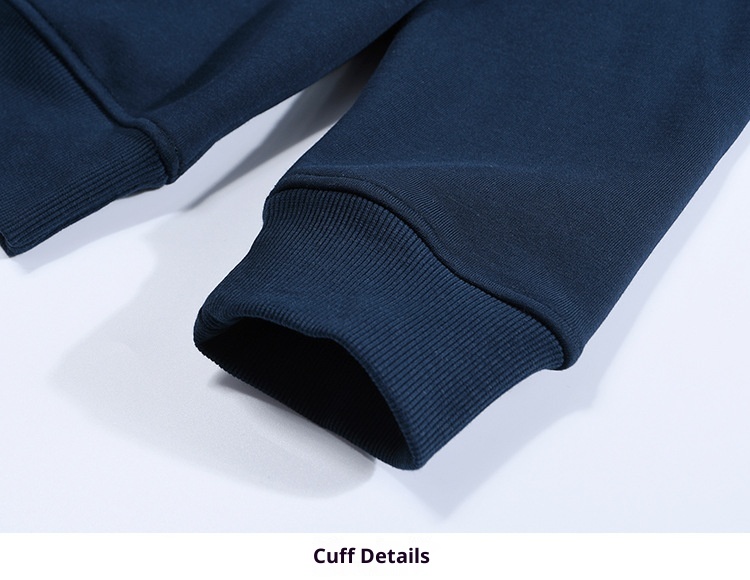 Pull unisexe en polaire pour garçon, automne-hiver, col rond, ample, en laine d'agneau épaisse et chaude avec doublure intérieure, couleur unie._voghion.com