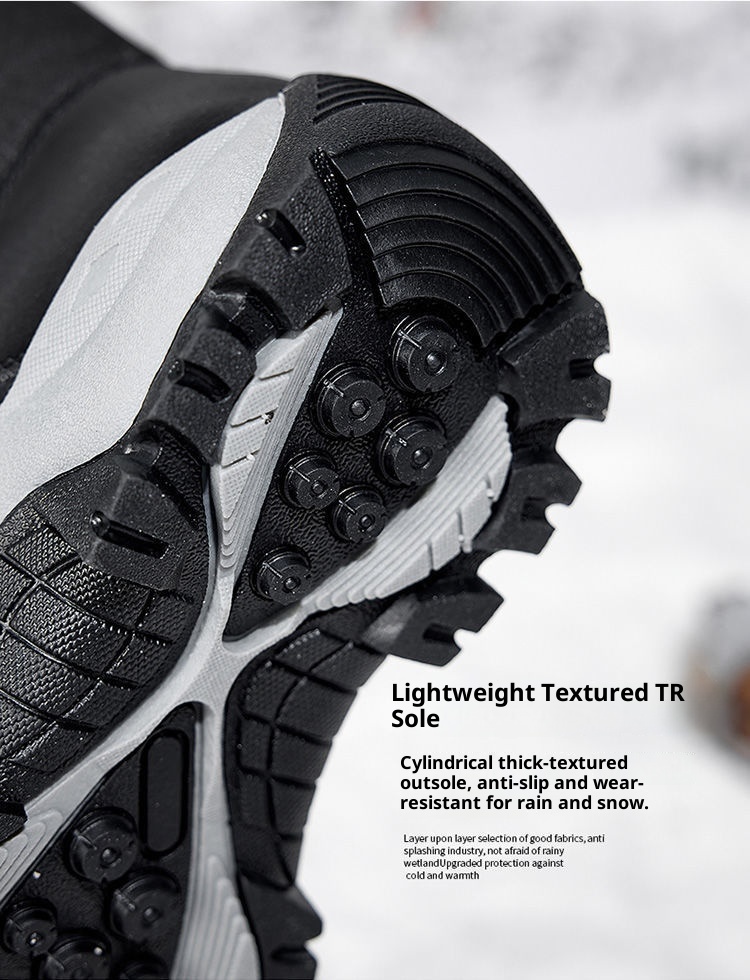 Zees Northeast Harbin Boots For Women Winter Waterproof Non-Slip Warm Fleece Lined Thickened Outdoor Hiking Snow Country_voghion.com