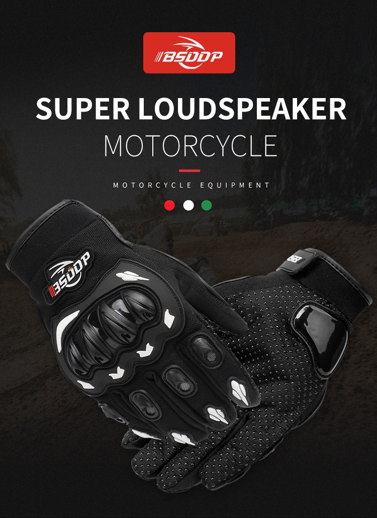 Motorradhandschuhe für Herren, Outdoor-Motorradbekleidung für alle Jahreszeiten, Offroad-Schutz, sturzsicher, winterfest, kältebeständig, sommerfest_voghion.com