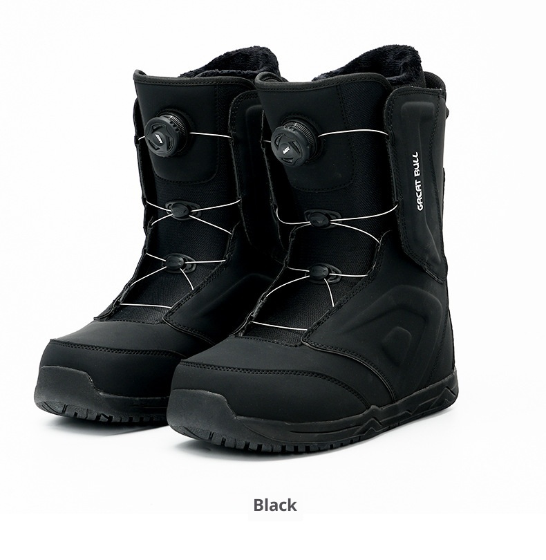 Zees GREAT URUS Snowboarding Shoes Quick Wear Ski Boots For Men And Women Park Carving Freestyle All-around Waterproof Warm_voghion.com