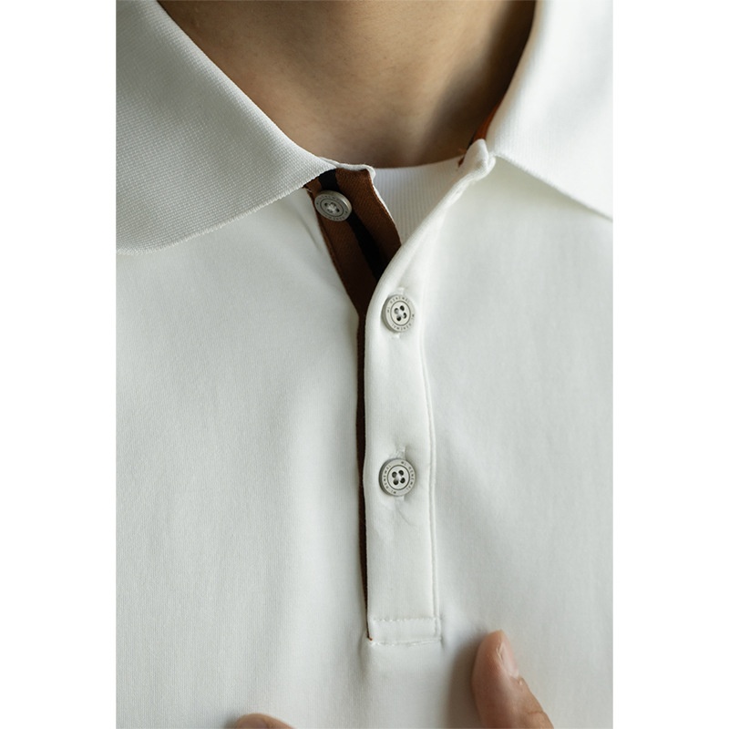 ragazzo Ragazzo Vecchio Stile Italiano in Cotone Tridimensionale con Strato d'Aria Leggero e Caldo Polo da Uomo Autunno e Inverno 2025_voghion.com