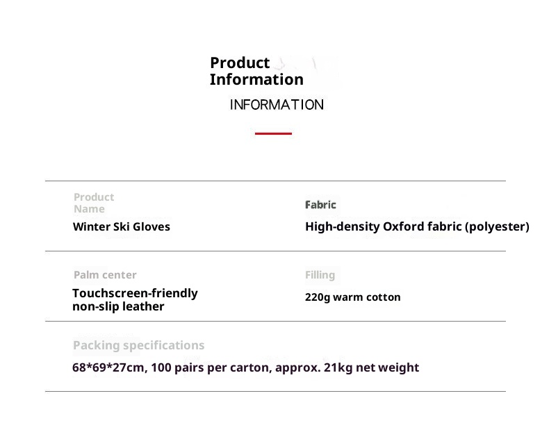 Boy Ski X6 Heren en Dames Winddicht Waterdicht Buiten Fietsen Motorfiets Winter Fleece Gevoerd Verdikt Warm Vingergescheiden_voghion.com