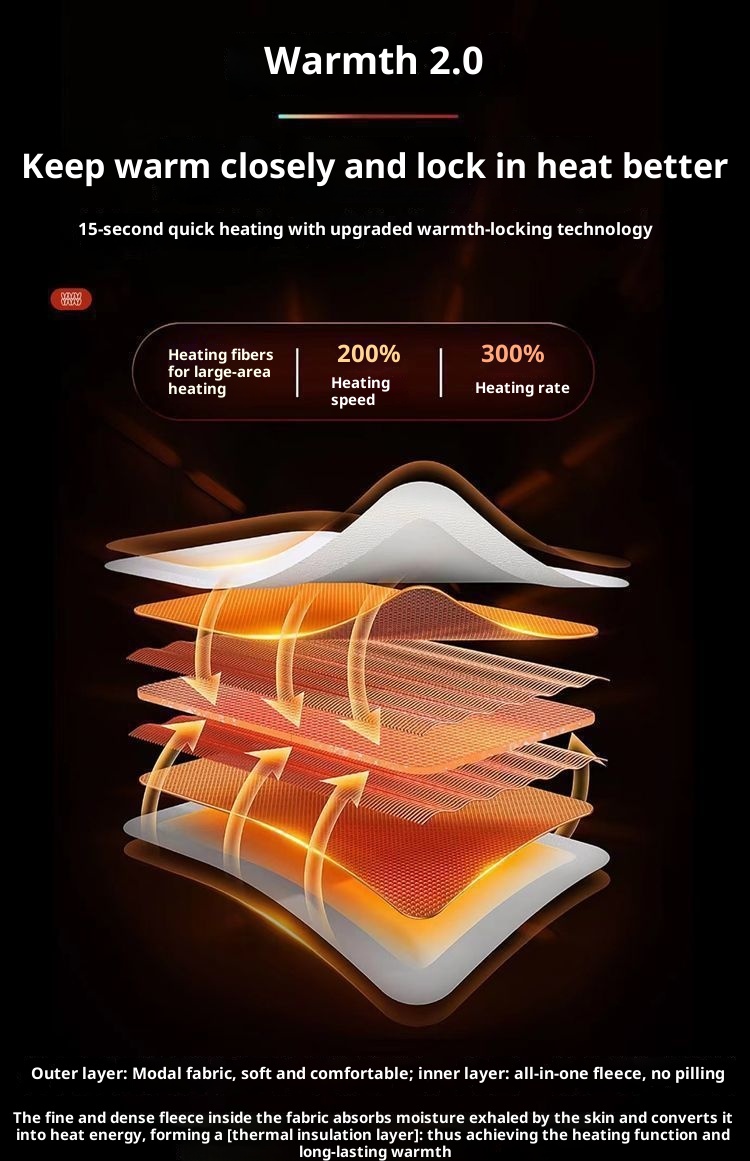 boy Boy Boy Boy Half Turtleneck Sweater For Men, Fleece-Lined Thickened, Autumn And Winter, Mid-Neck, Solid Color, Student Base Layer,_voghion.com