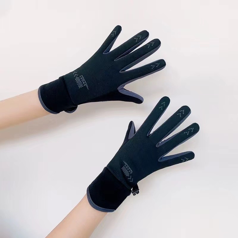 ragazzo ragazzo autunno inverno foderato in pile spesso caldo uomo e donna sport all'aria aperta antifreddo touchscreen derong guida equitazione_voghion.com