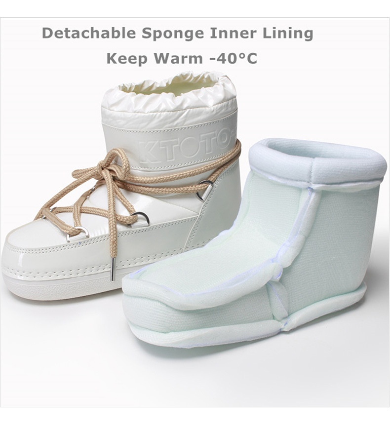 Zees Y032 Ciepłe śniegowe buty damskie 2025 Nowe zimowe damskie buty Moon z cienką podeszwą do połowy łydki, wodoodporne_voghion.com