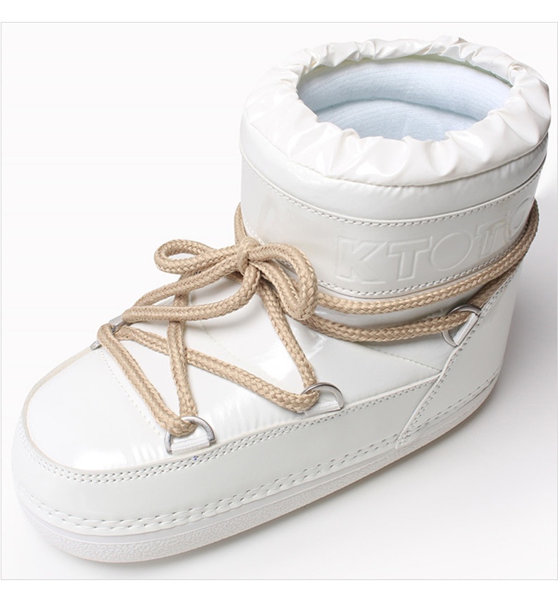 Zees Y032 Ciepłe śniegowe buty damskie 2025 Nowe zimowe damskie buty Moon z cienką podeszwą do połowy łydki, wodoodporne_voghion.com