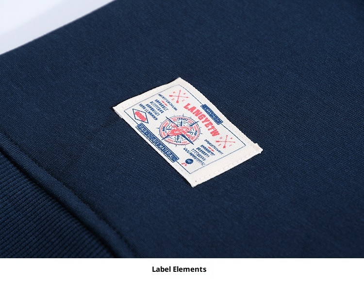 Pull unisexe en polaire pour garçon, automne-hiver, col rond, ample, en laine d'agneau épaisse et chaude avec doublure intérieure, couleur unie._voghion.com