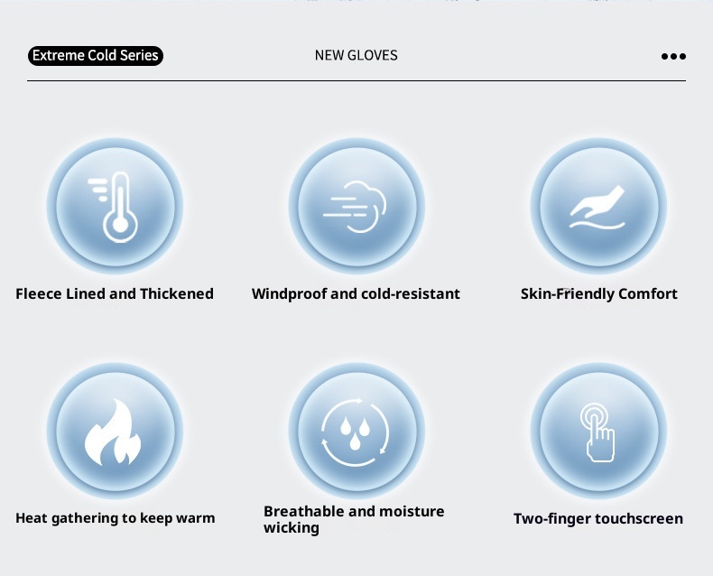 boy Boy Boy Warm M's Polar Fleece Winter Fleece-Lined Thicked Windproof Cold-Proof Outdoor Riding Sports Touch Scre Gloves_voghion.com