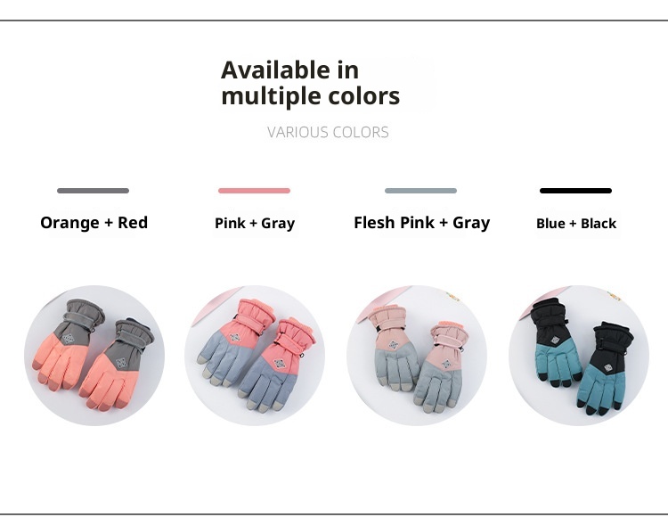 jongen Jongen Herfst Winter Ski Mannen Vrouwen Koppels Fietsen Sport Fleece Gevoerd Verdikt Winddicht Waterdicht Koudebestendig Touchscreen_voghion.com