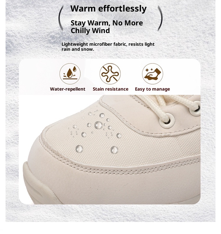 Zees Foreign Trade Outdoor antislip dikke warme katoenen schoenen voor dames Winter Northern Travel Ski Snowboots grote maat_voghion.com