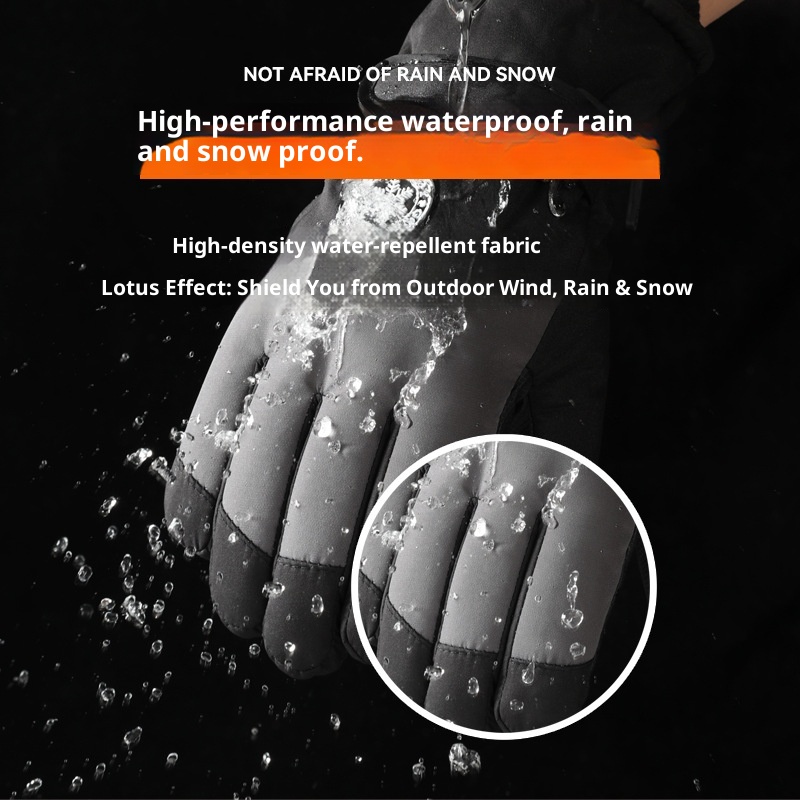 boy Boy Women's Ski Cycling Men's Touchscreen Cold-Proof Winter Warm Gloves Electric Bike Fleece-Lined_voghion.com