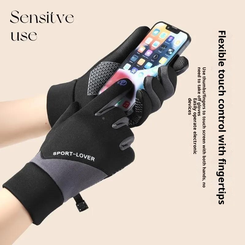 boy Boy Autumn Winter Ski For Men And Women, Outdoor Cycling Sports Fashion, Warm Fleece-lined, Windproof, Waterproof,_voghion.com