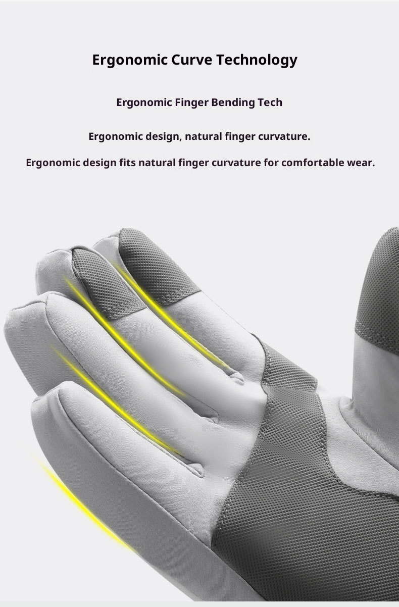 Boy Zhaodengsheng Winterski für Damen und Herren, wasserabweisend, winddicht, warm, dick gefüttert, rutschfest, Touchscreen-kompatibel, geeignet zum Radfahren_voghion.com