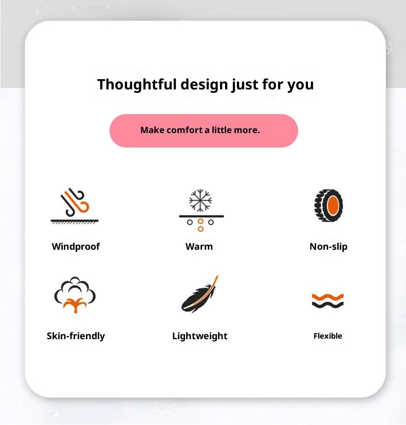 jongen Jongen Herfst Winter Ski Mannen Vrouwen Koppels Fietsen Sport Fleece Gevoerd Verdikt Winddicht Waterdicht Koudebestendig Touchscreen_voghion.com