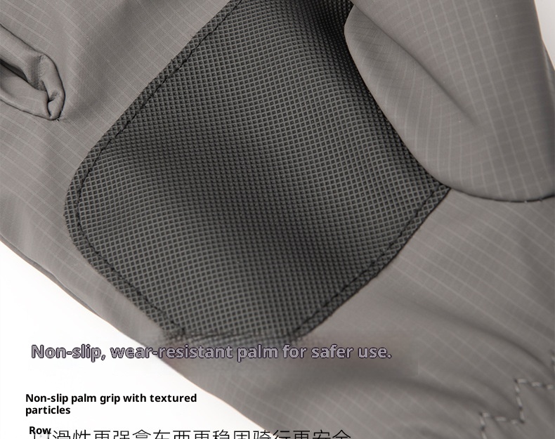 boy Boy Cycling Men Fleece Lined Thickened Warm Women Windproof Touchscreen Winter Electric Bike Gloves_voghion.com