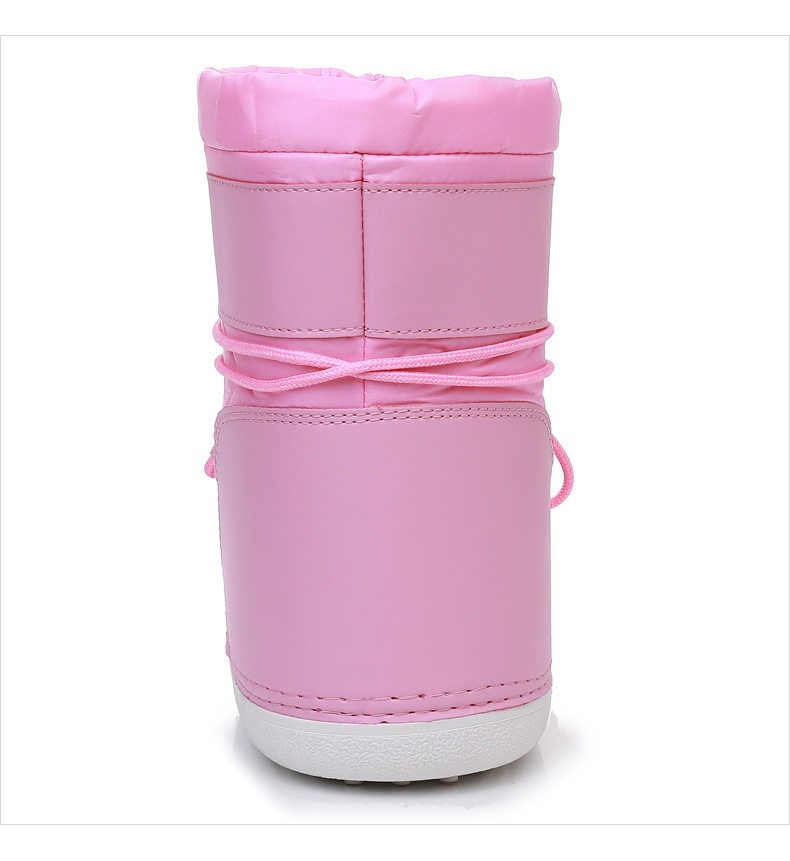 Zees Y029 Basic Waterproof Non-Slip Fabric Space 2025 New Short Thickened Warm Snow Boots Exported To Europe_voghion.com