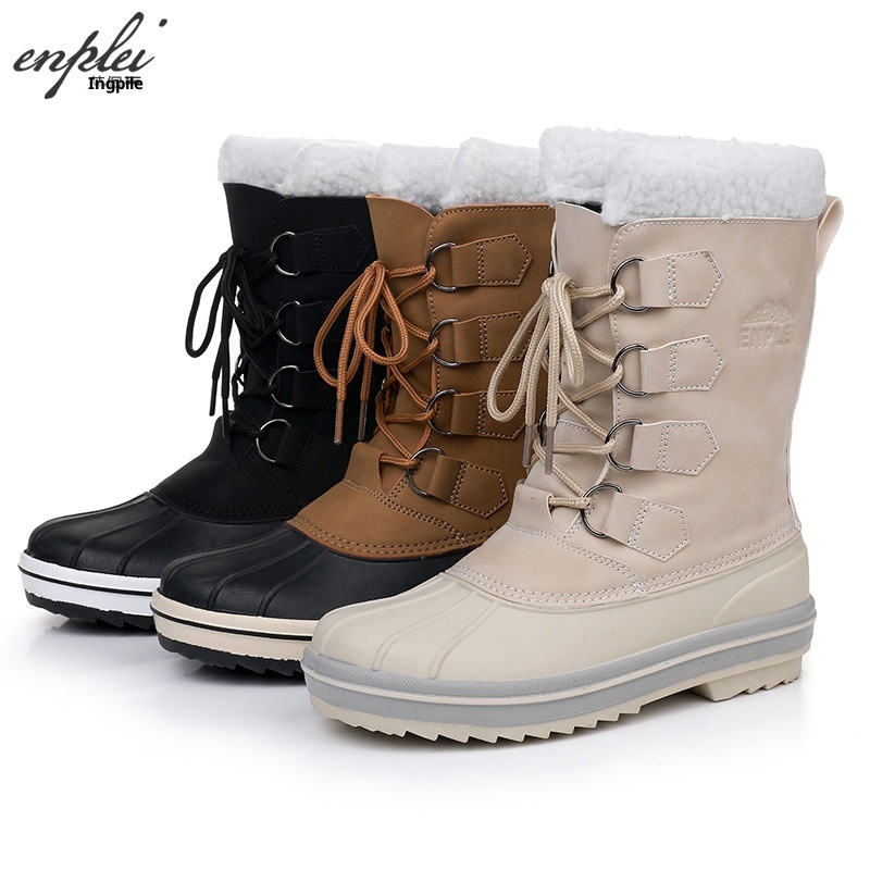 Zees Cro-Border Duck Hunting For Women, Adult Warm Snow Waterproof Outdoor Mid-Calf Boot, Export Trade To Ruia, Ski_voghion.com