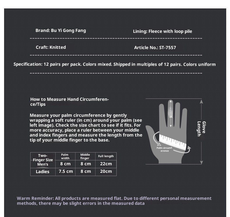 Guanti invernali da uomo e da donna, a due dita, per ufficio, per scrivere, senza dita, caldi, in maglia a blocchi di colore, con dita divise_voghion.com