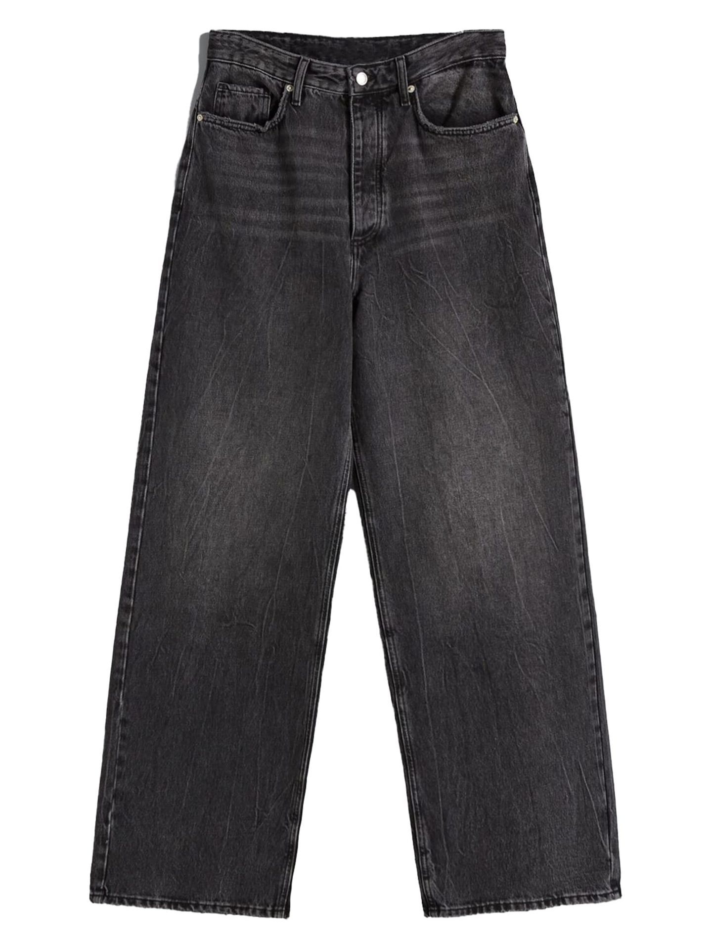 Jeans larghi e larghi da donna con baffi di gatto per il commercio estero transfrontaliero europeo e americano di ChicShe_voghion.com