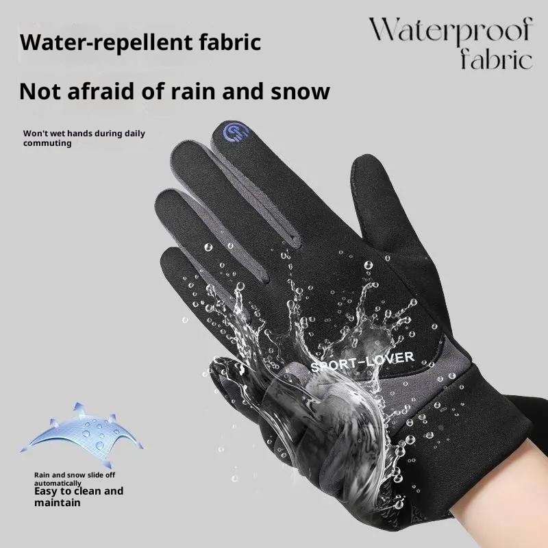 boy Boy Autumn Winter Ski For Men And Women, Outdoor Cycling Sports Fashion, Warm Fleece-lined, Windproof, Waterproof,_voghion.com