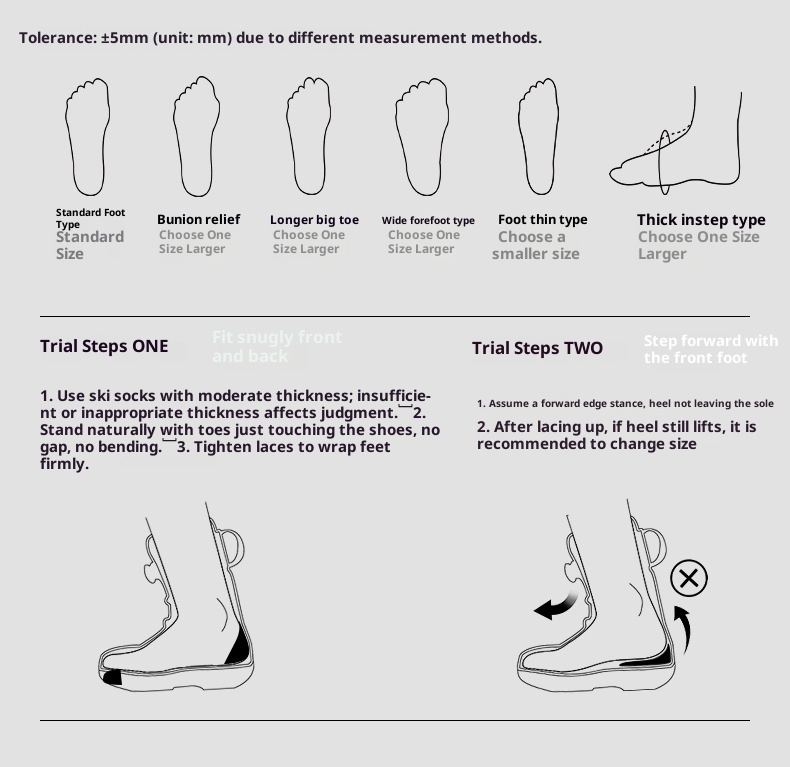 Zees CHANRICH Doppelschnallen-Snowboardschuhe Schnellverschluss für Damen und Herren, Allround-Snowboardschuhe zum Carven, Sliden, Flat-Flow-Snowboards und Freestyle-Ski_voghion.com