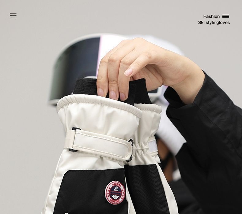 Damen-Winterhandschuhe 2024, neu, fleecegefüttert, dick, warm, kältebeständig, Touchscreen-kompatibel, winddicht, für Herren, E-Bike, Skifahren_voghion.com