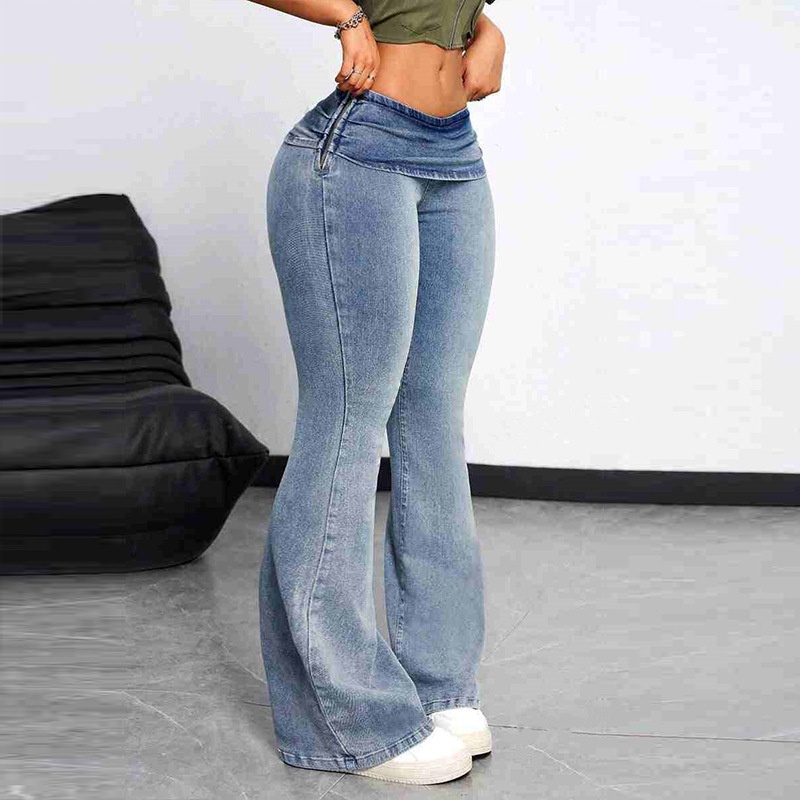 ChicShe Cross-Border European And American Sexy Peach Butt Jeans For Women, Tight Elastic Long Pants, Slimming Hip-Lifting_voghion.com