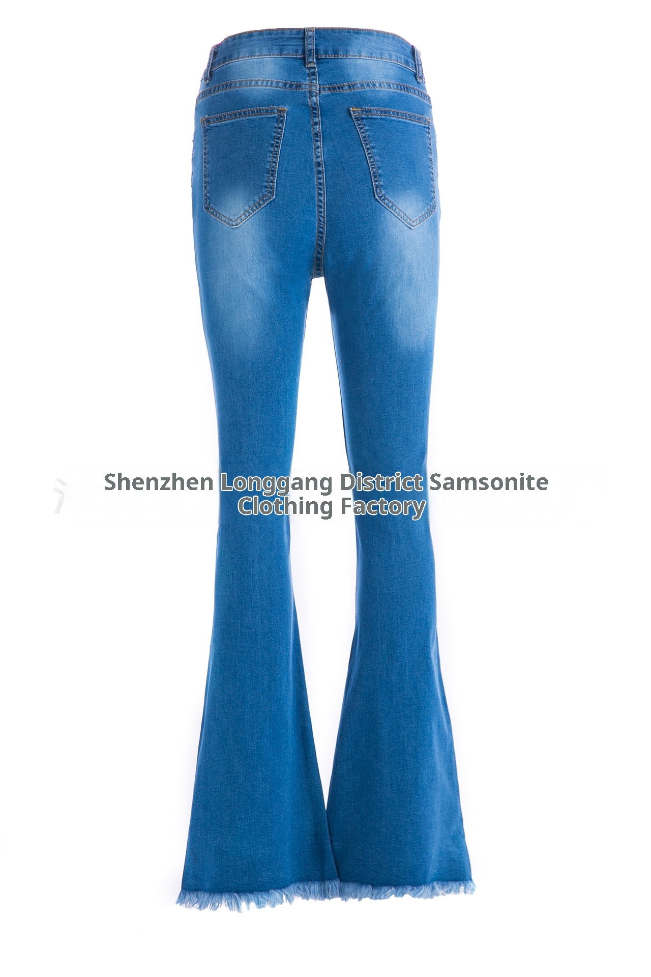 ChicShe Trendy European And American Foreign Trade Hot Flared Combo Independent Station Jeans_voghion.com