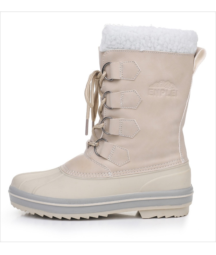 Zees Cro-Border Duck Hunting For Women, Adult Warm Snow Waterproof Outdoor Mid-Calf Boot, Export Trade To Ruia, Ski_voghion.com