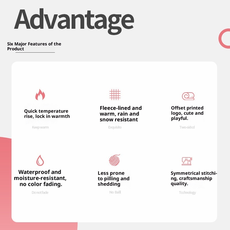 ragazzo Ragazzo Invernale Uomo e Donna, Foderato in Pile, Antivento, Resistente al Freddo, Touchscreen, Antiscivolo, Per Equitazione, Guida, Esterno_voghion.com