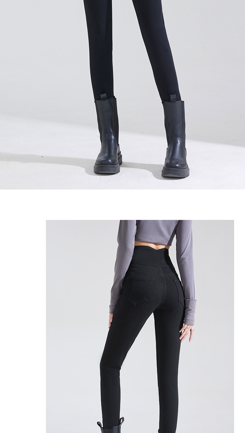 ChicShe High Waist Jeans Women 2025 New Slim Fit Slimming Versatile Haze Blue Hip Lift Four-Way Stretch Skinny Pants_voghion.com