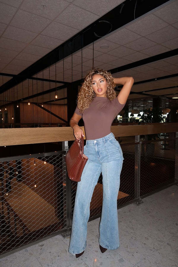 ChicShe Losse Nieuwe Grensoverschrijdende Europese en Amerikaanse Mode Rechte Broeken Gewassen Straatjeans Voor Vrouwen met een Slanke Taille_voghion.com