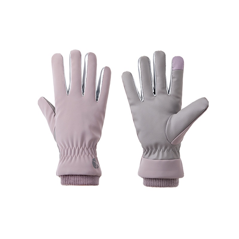 Guanti da ciclismo invernali antifreddo caldi per uomo e donna, foderati in pile, spessi, antivento, per bici elettrica_voghion.com