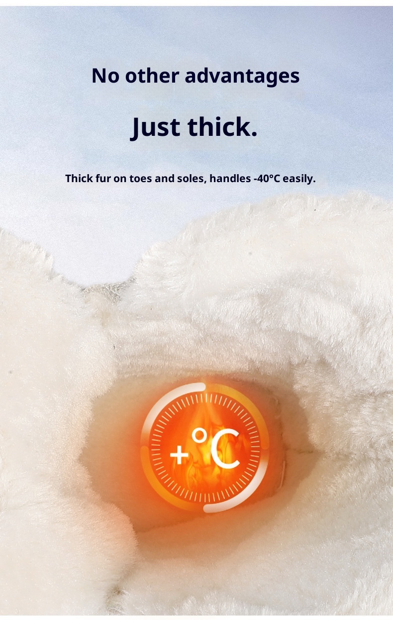 Zees Dames Outdoor Wandelschoenen Sneeuwschoenen Waterdicht Antislip Winter Fleece Gevoerd Verdikt Skischoenen Hoog Top Northeast Katoenen Schoenen_voghion.com