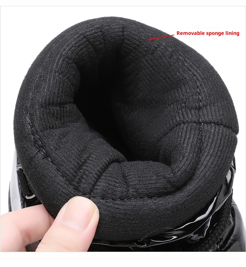 Zees Y024 Cross-Border Export To Europe, America, And Russia 2025 New Winter Moon Mid-Calf Waterproof Women's Space Boots_voghion.com