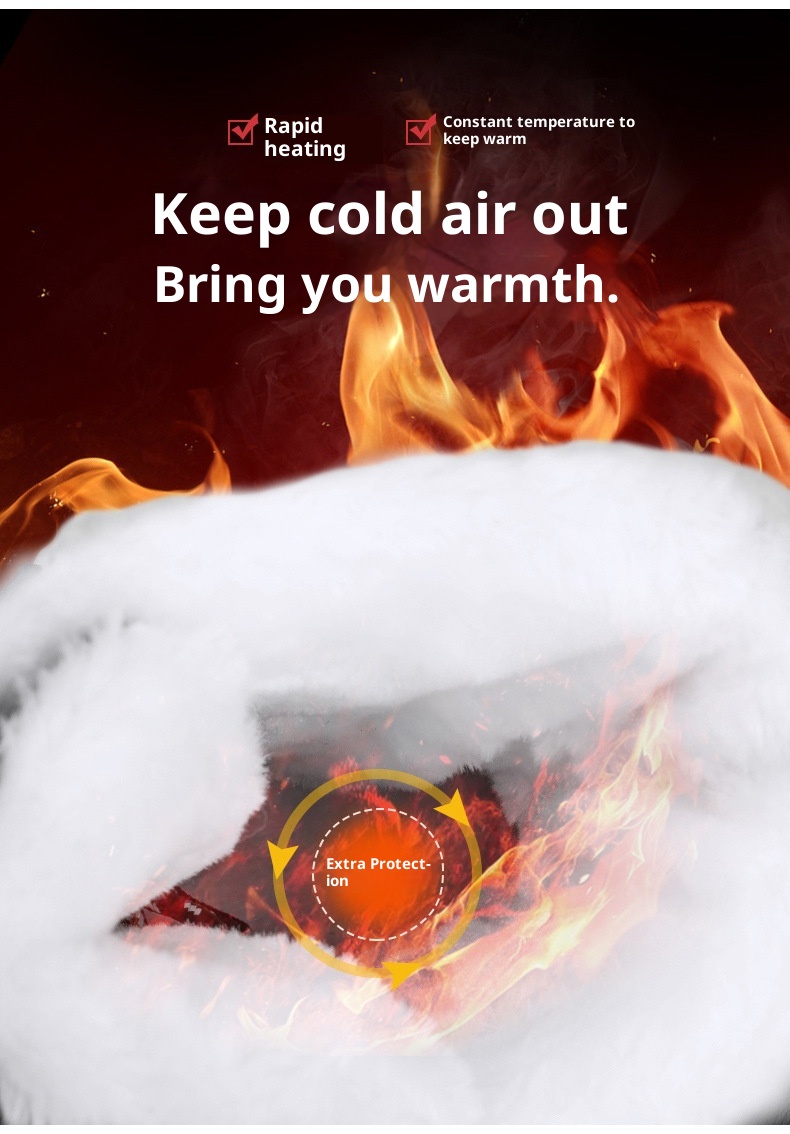 Zees hoge fleece sneeuwlaarzen voor dames, halfhoog, warm, waterdicht, antislip, Northeast Outdoor Ski-katoen_voghion.com