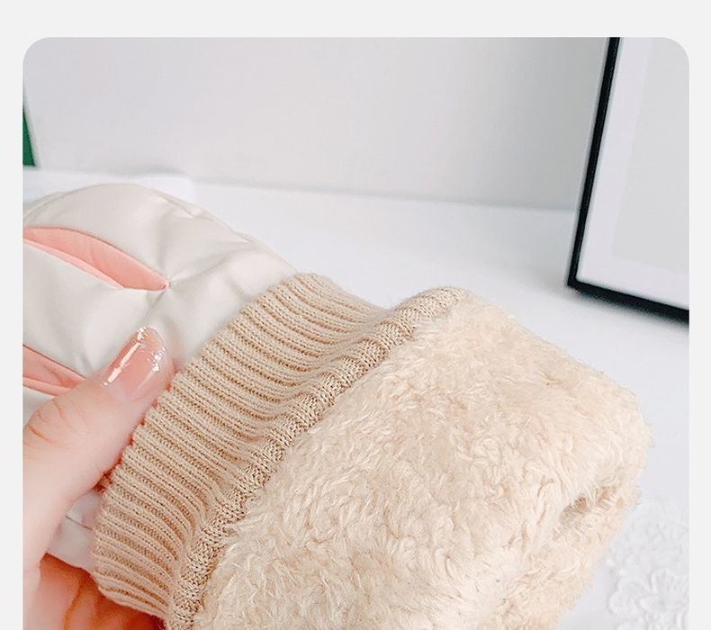 Damen-Winterhandschuhe 2024, neu, fleecegefüttert, dick, warm, kältebeständig, Touchscreen-kompatibel, winddicht, für Herren, E-Bike, Skifahren_voghion.com