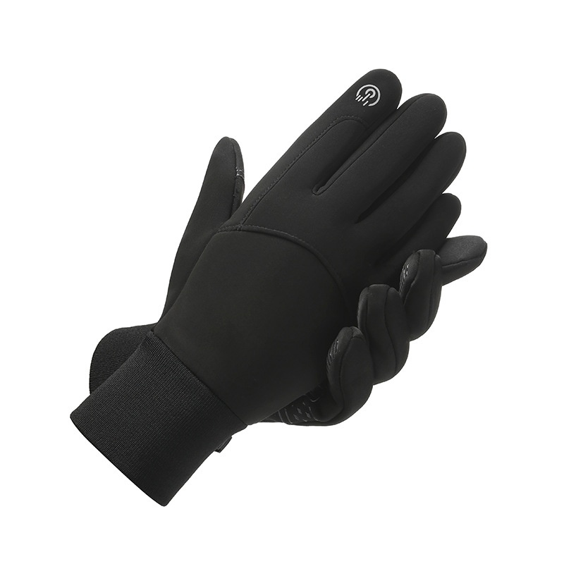 Jungen-Handschuhe für Herbst und Winter, warm, geeignet für Radfahren, Skifahren, Bergsteigen, Autofahren, Reiten, Fleece, Touchscreen-kompatibel, rutschfest_voghion.com