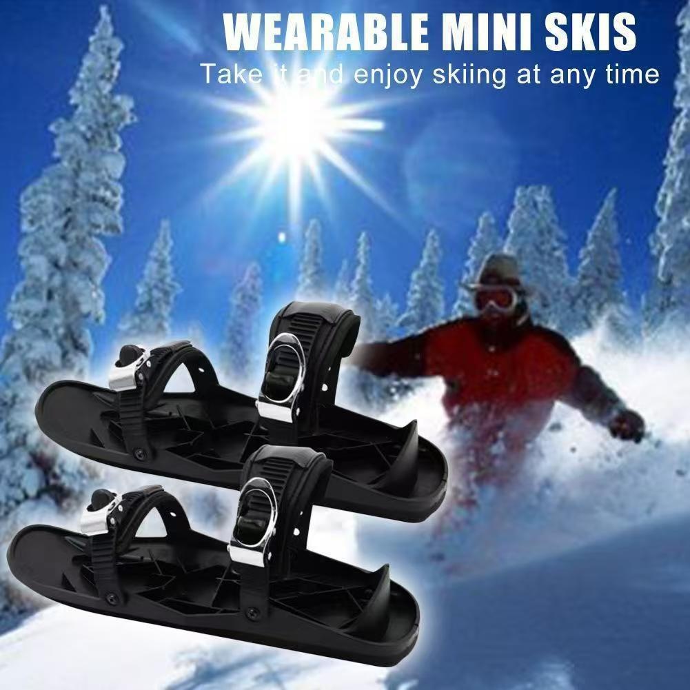 Zees Cross-Border Sports Winter Outdoor Snowboard Shoes Snow Boots Mini Wearable Parent-Child Skiing Artifact_voghion.com