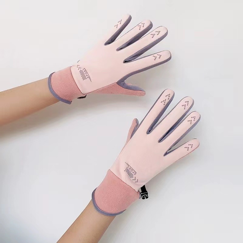 ragazzo ragazzo autunno inverno foderato in pile spesso caldo uomo e donna sport all'aria aperta antifreddo touchscreen derong guida equitazione_voghion.com