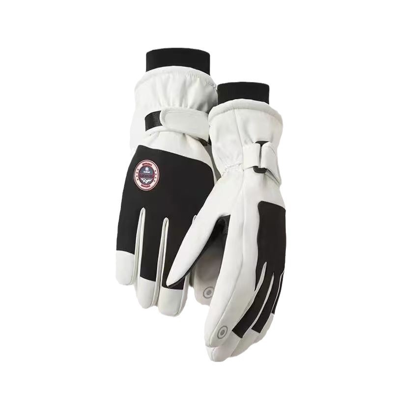 Damen-Winterhandschuhe 2024, neu, fleecegefüttert, dick, warm, kältebeständig, Touchscreen-kompatibel, winddicht, für Herren, E-Bike, Skifahren_voghion.com