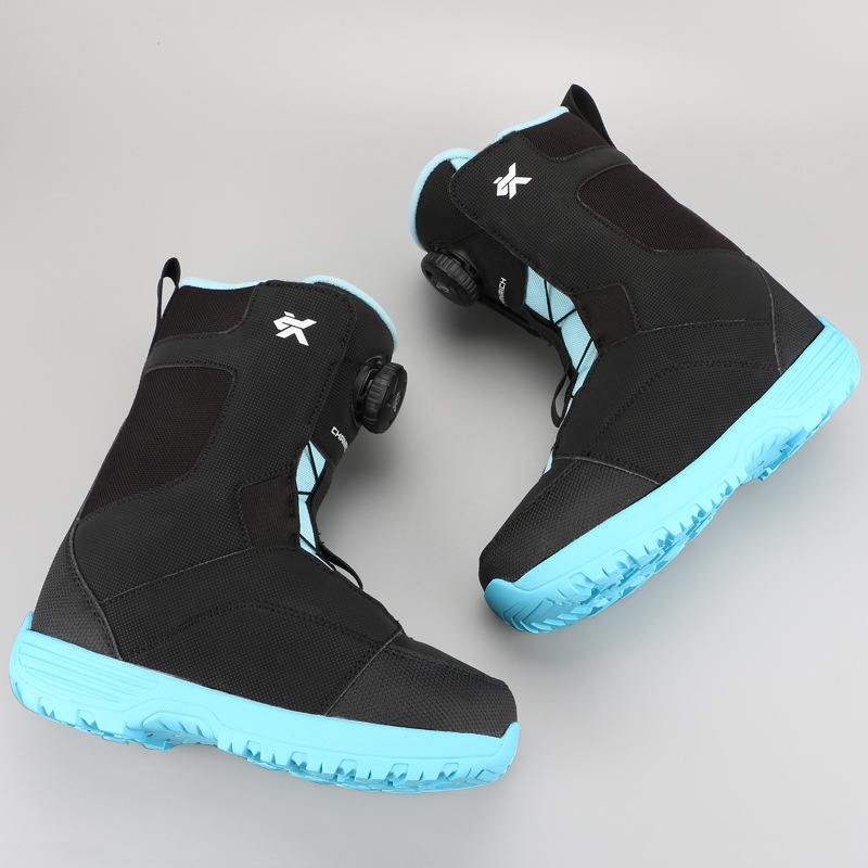 Zees Equipment Kinder Snowboardschoenen Stalen Gesp Snelle Aantrek Jeugd Antislip Skischoenen Waterdicht_voghion.com